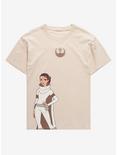 Star Wars Padmé Amidala Embroidered T-Shirt - BoxLunch Exclusive, CREAM, hi-res