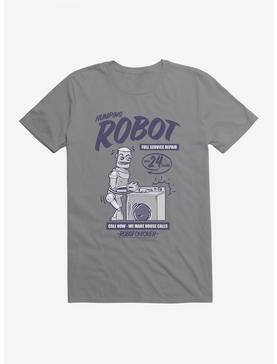Robot Chicken House Call Robot T-Shirt, STORM GREY, hi-res