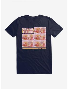 Robot Chicken Sinking Feeling T-Shirt, NAVY, hi-res
