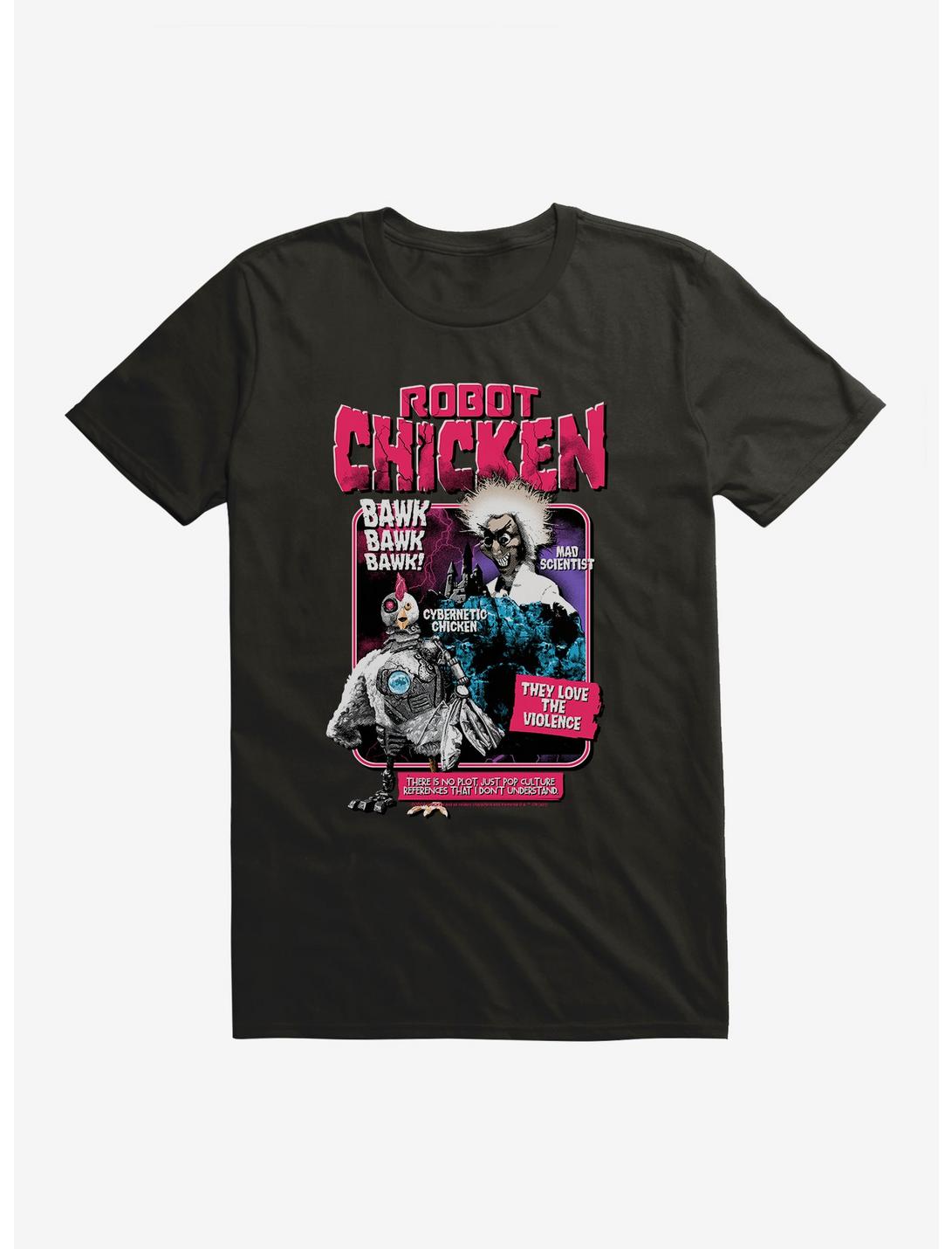 Robot Chicken They Love The Violence T-Shirt, , hi-res