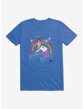 Robot Chicken Unicorn T-Shirt, ROYAL BLUE, hi-res