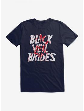 Plus Size Black Veil Brides Band Logo T-Shirt, , hi-res