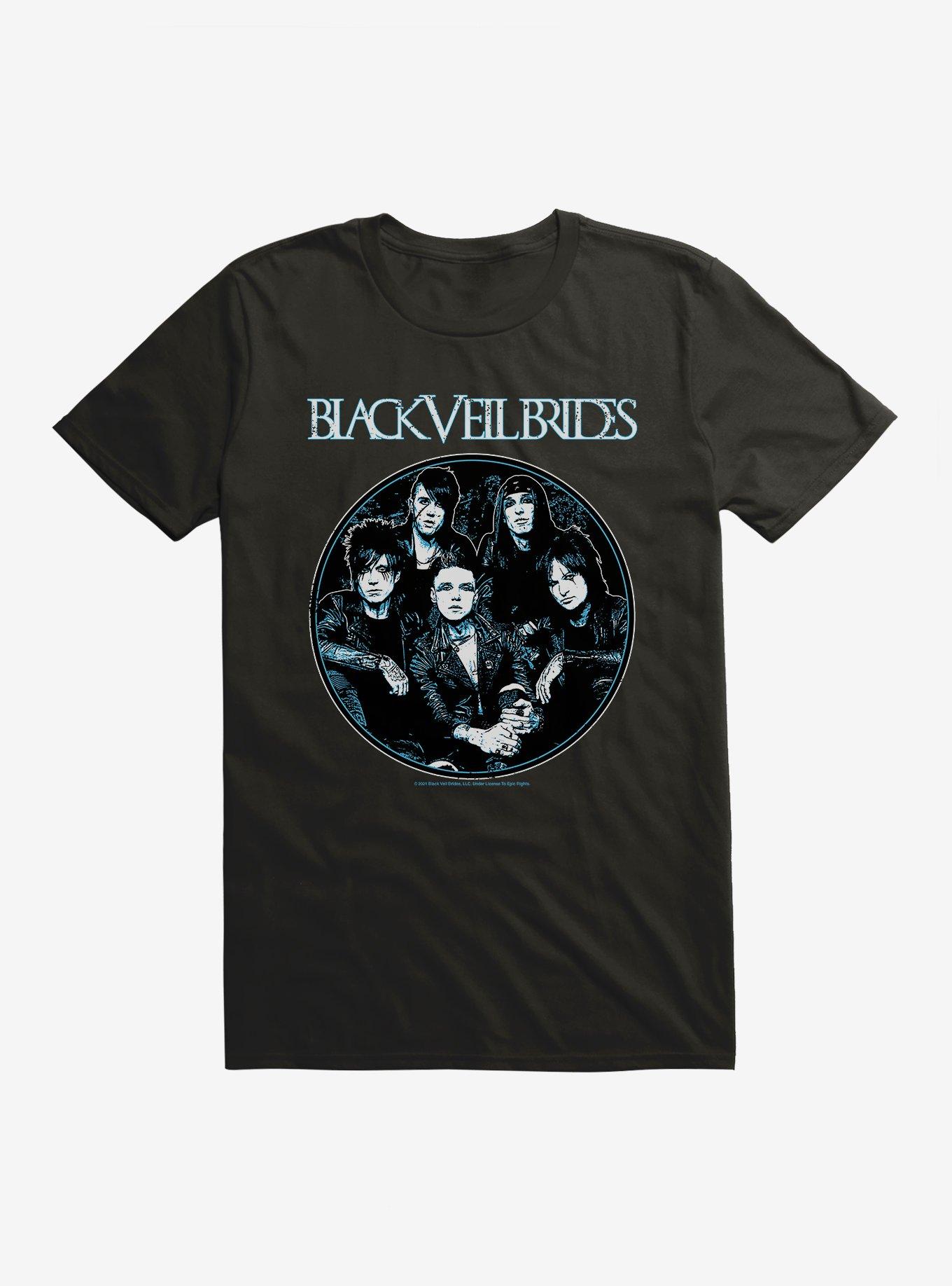 Black Veil Brides Circle Band Photo T-Shirt