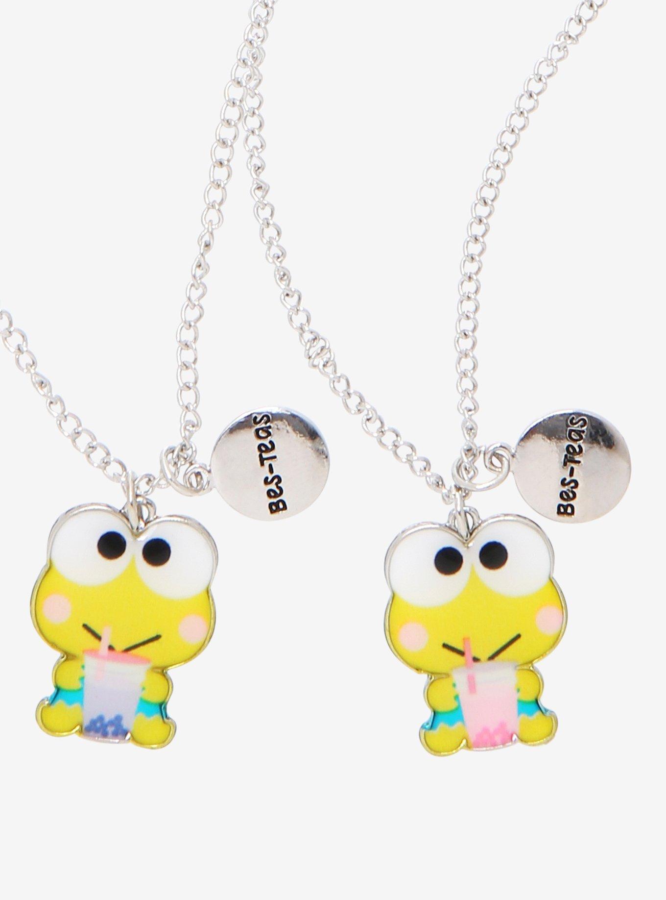 Keroppi Boba Best Friend Necklace Set, , hi-res