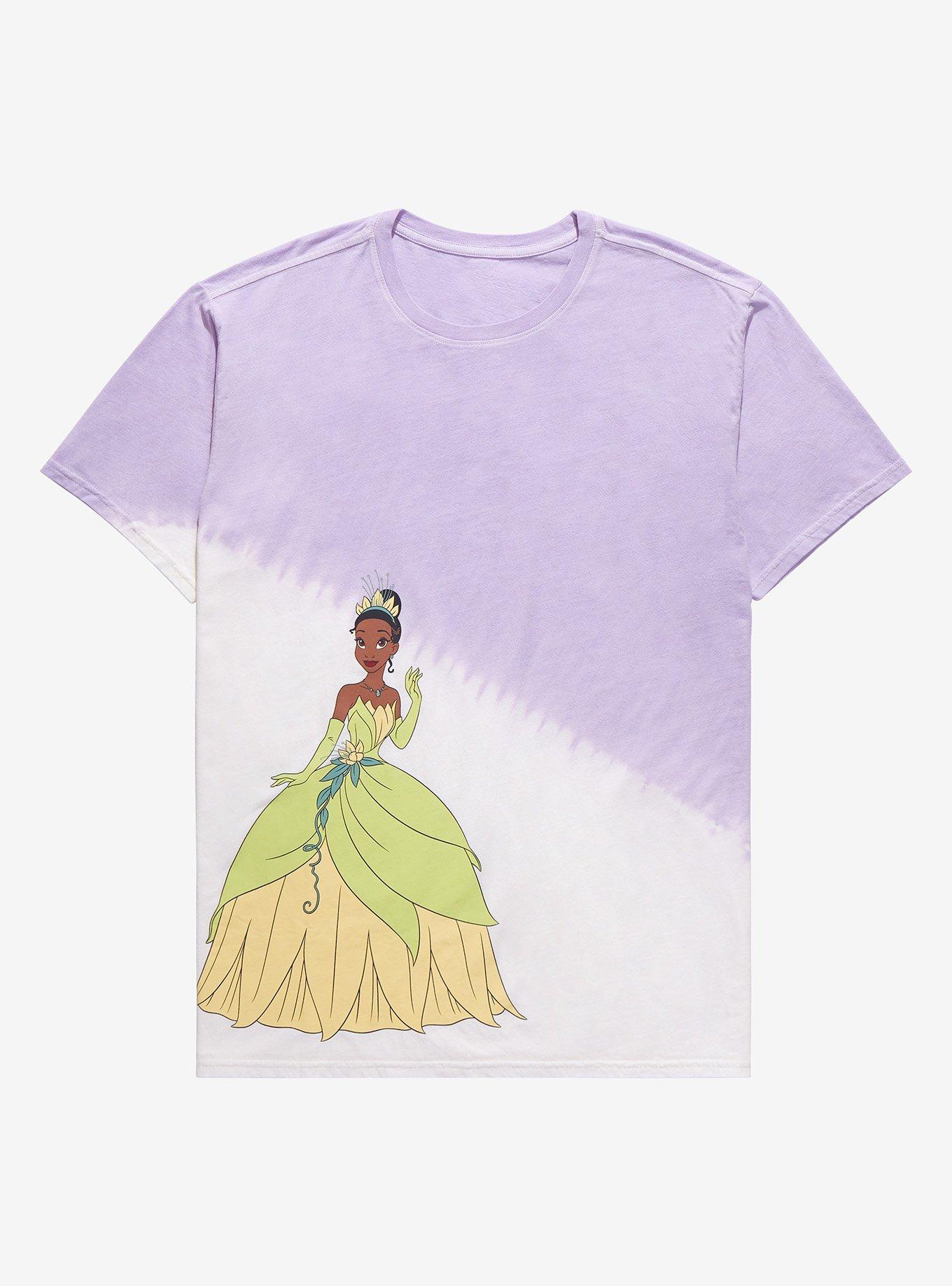 Disney Princess And The Frog Princess Tiana Dip Dye T Shirt Boxlunch Exclusive Boxlunch