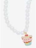 Rilakkuma Cupcake Pearl Necklace, , hi-res