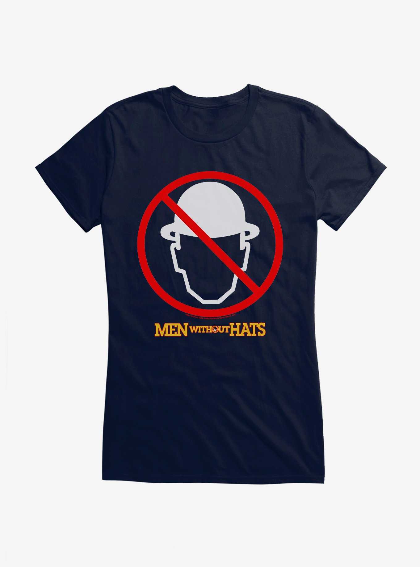 Men Without Hats Band Logo Girls T-Shirt, , hi-res