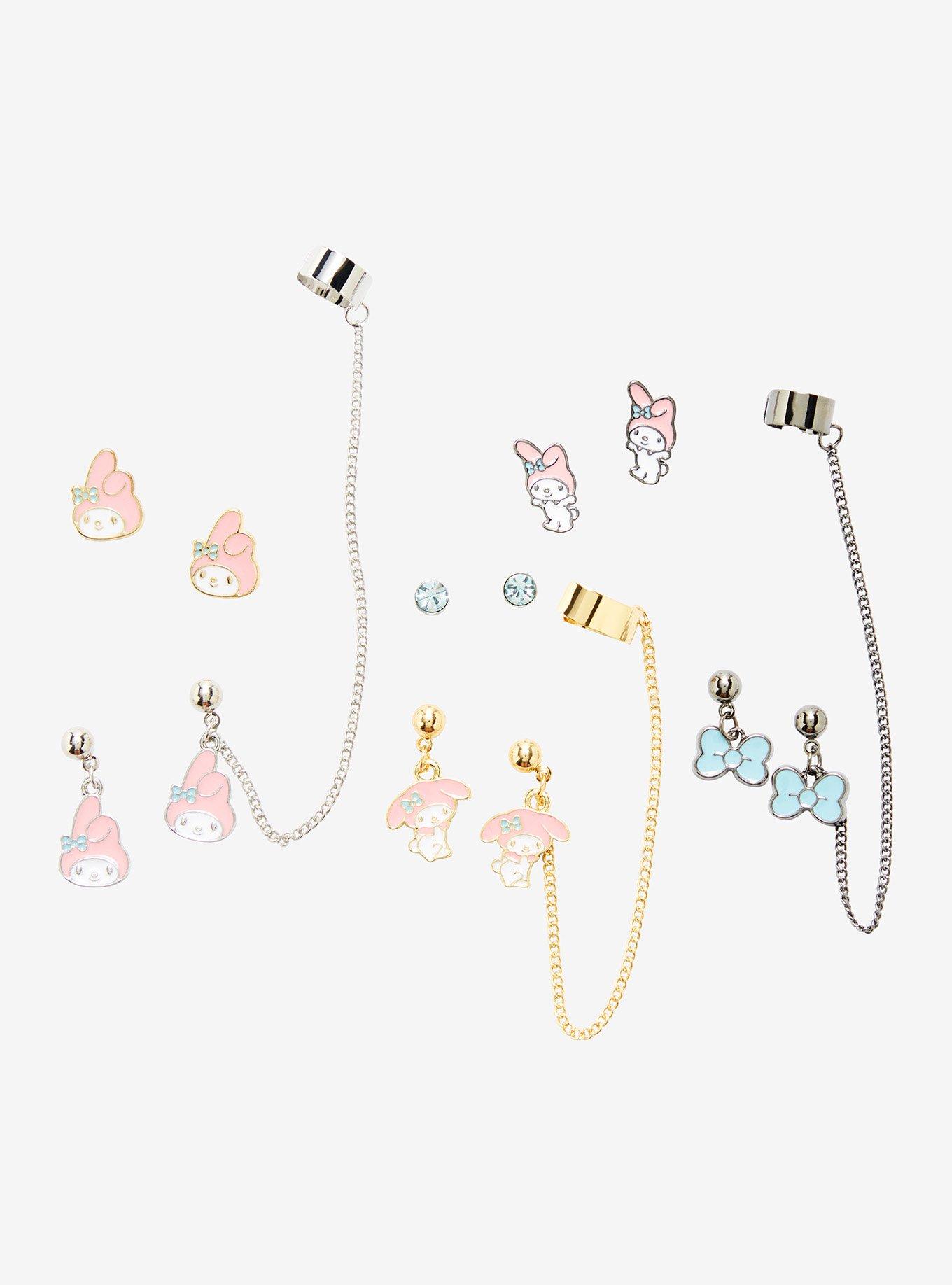 My Melody Charms Cuff Earring Set, , hi-res
