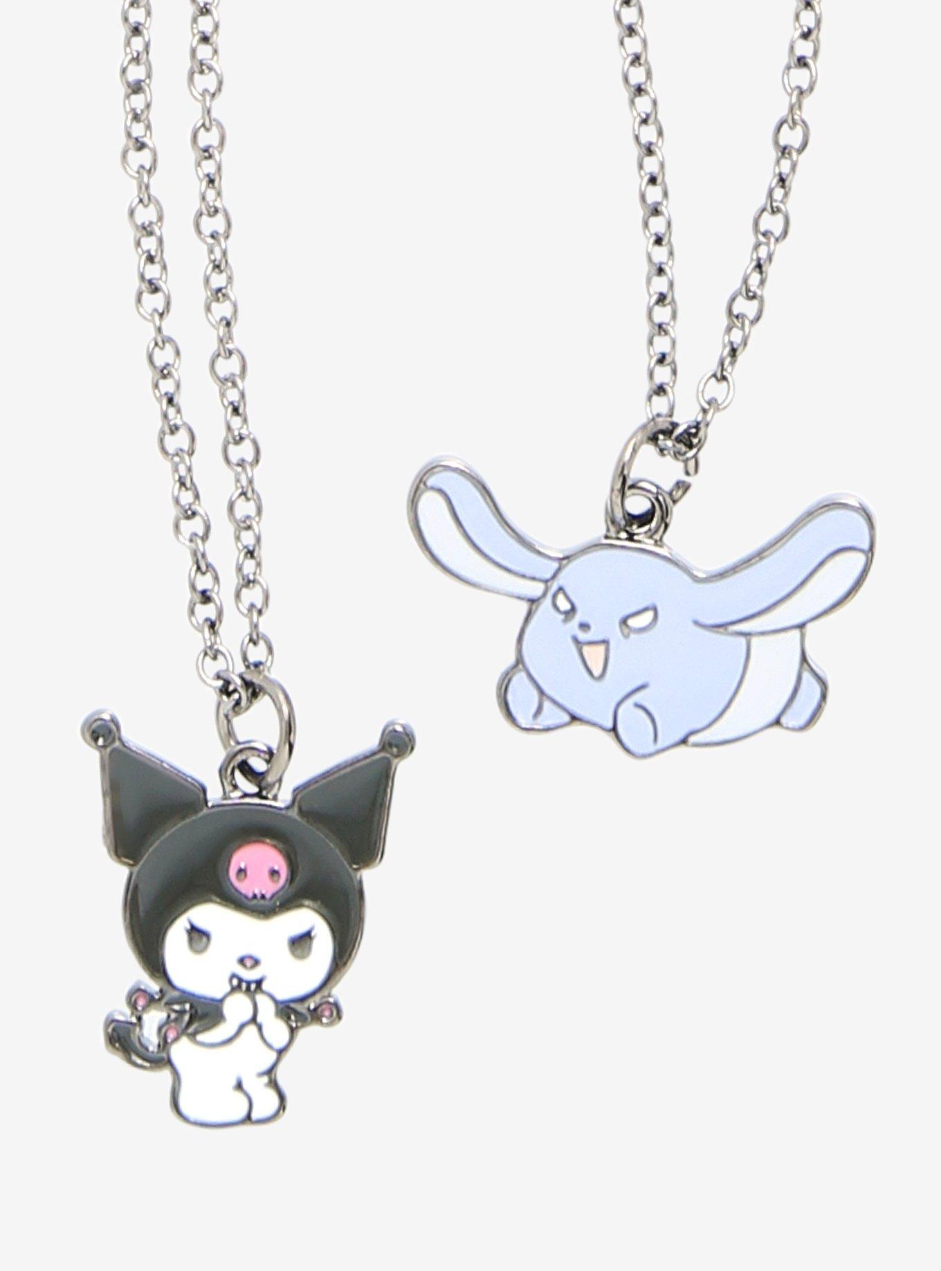 Kuromi & Baku Best Friend Necklace Set