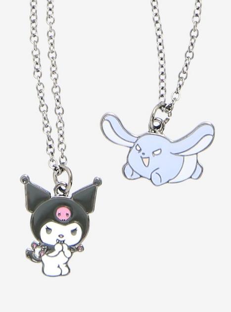 Kuromi & My Melody Friendship Necklace Set – Collector's Outpost