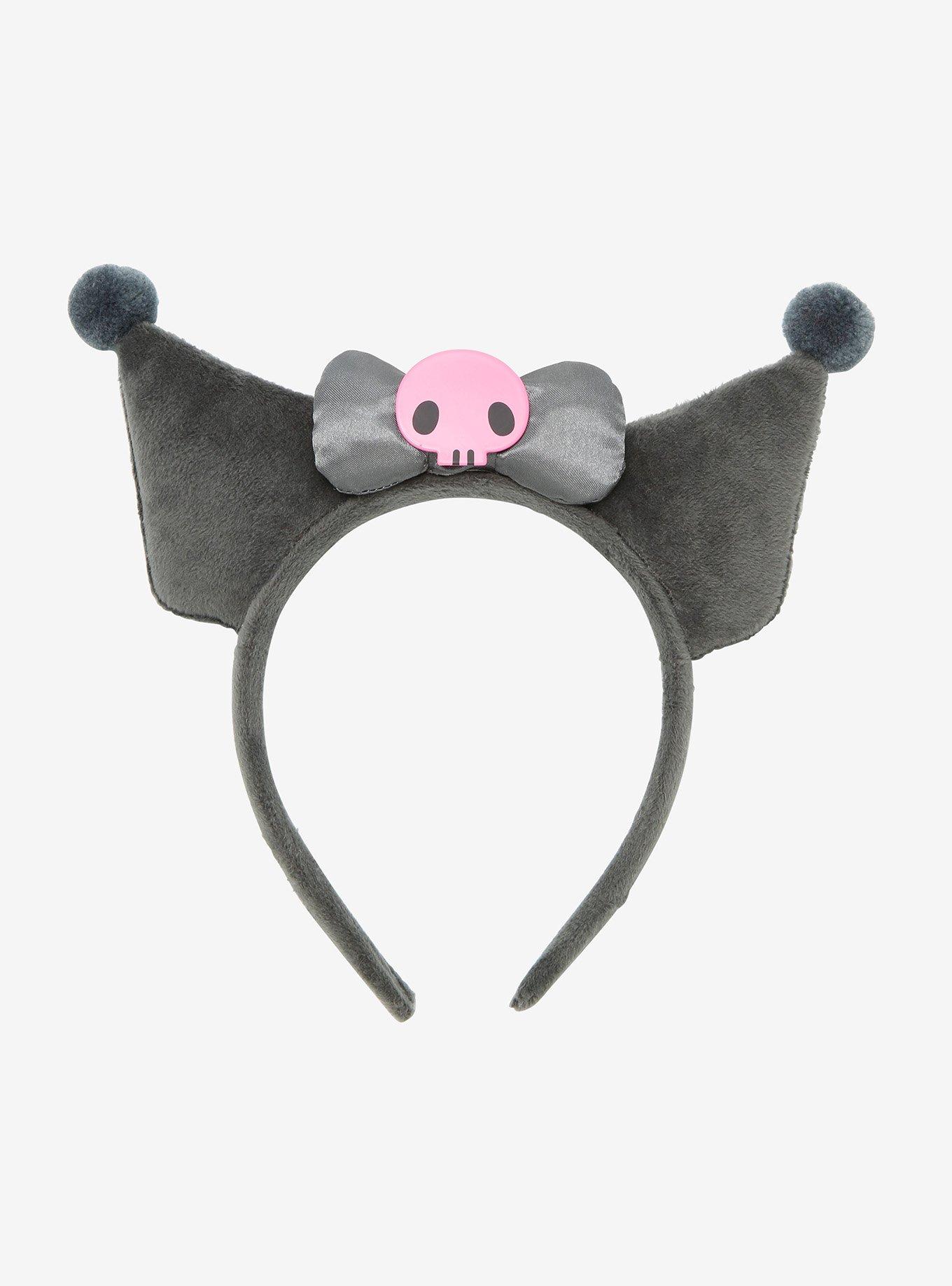 Kuromi Bow Headband, , hi-res