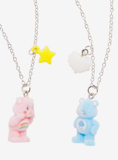 Care Bears Fuzzy Best Friend Necklace Set | Hot Topic