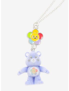 Care Bears Harmony Bear Fuzzy 3D Figure Necklace, , hi-res