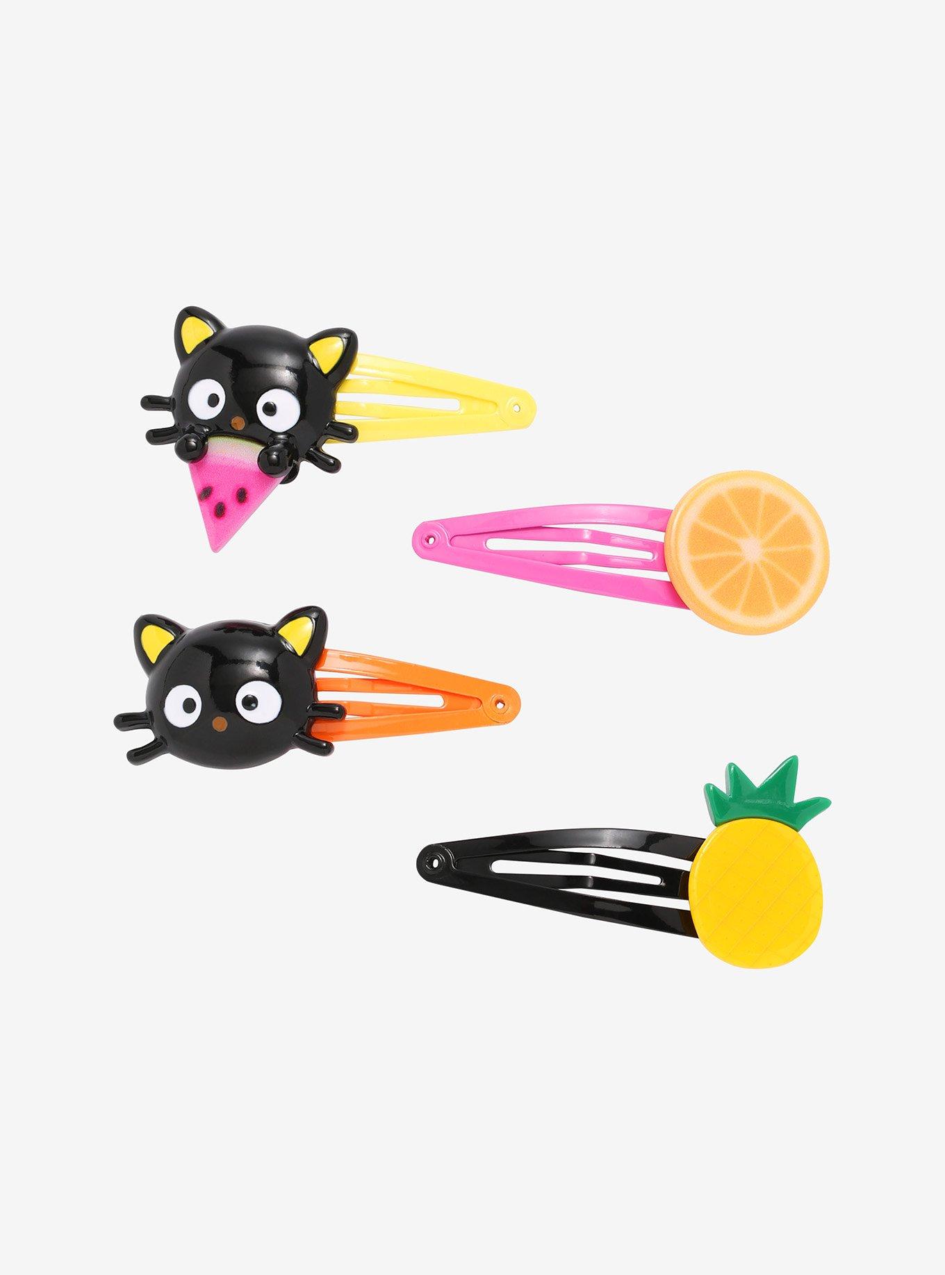Chococat Fruit Hair Clip Set Hot Topic