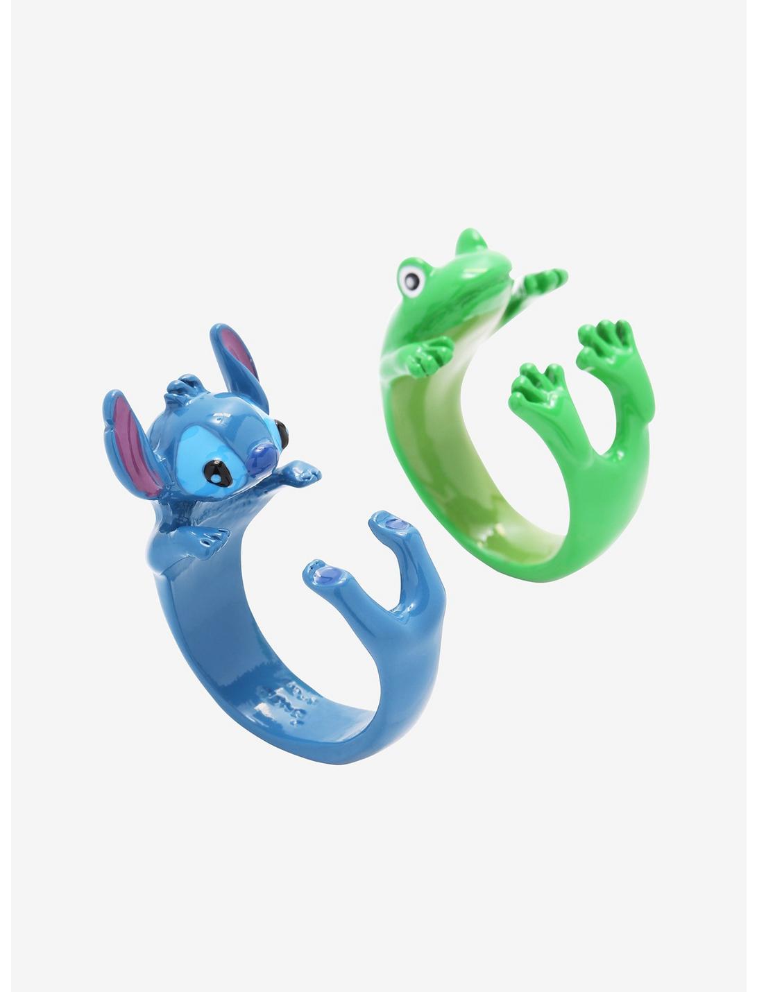 Disney Lilo & Stitch Frog & Stitch Ring Set, , hi-res