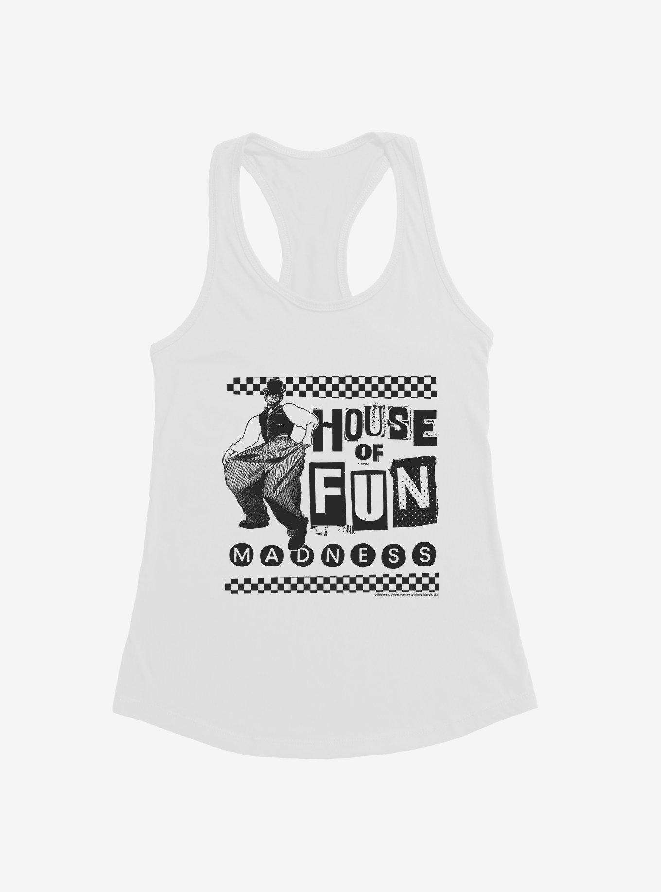 Madness House Of Fun Girls Tank, WHITE, hi-res