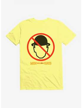 Men Without Hats Band Logo T-Shirt, SPRING YELLOW, hi-res