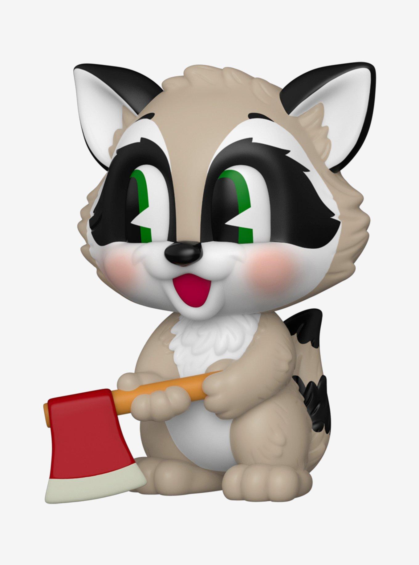 Funko Paka Paka: Villainous Valentines Snookums The Racoon Vinyl Figure, , hi-res