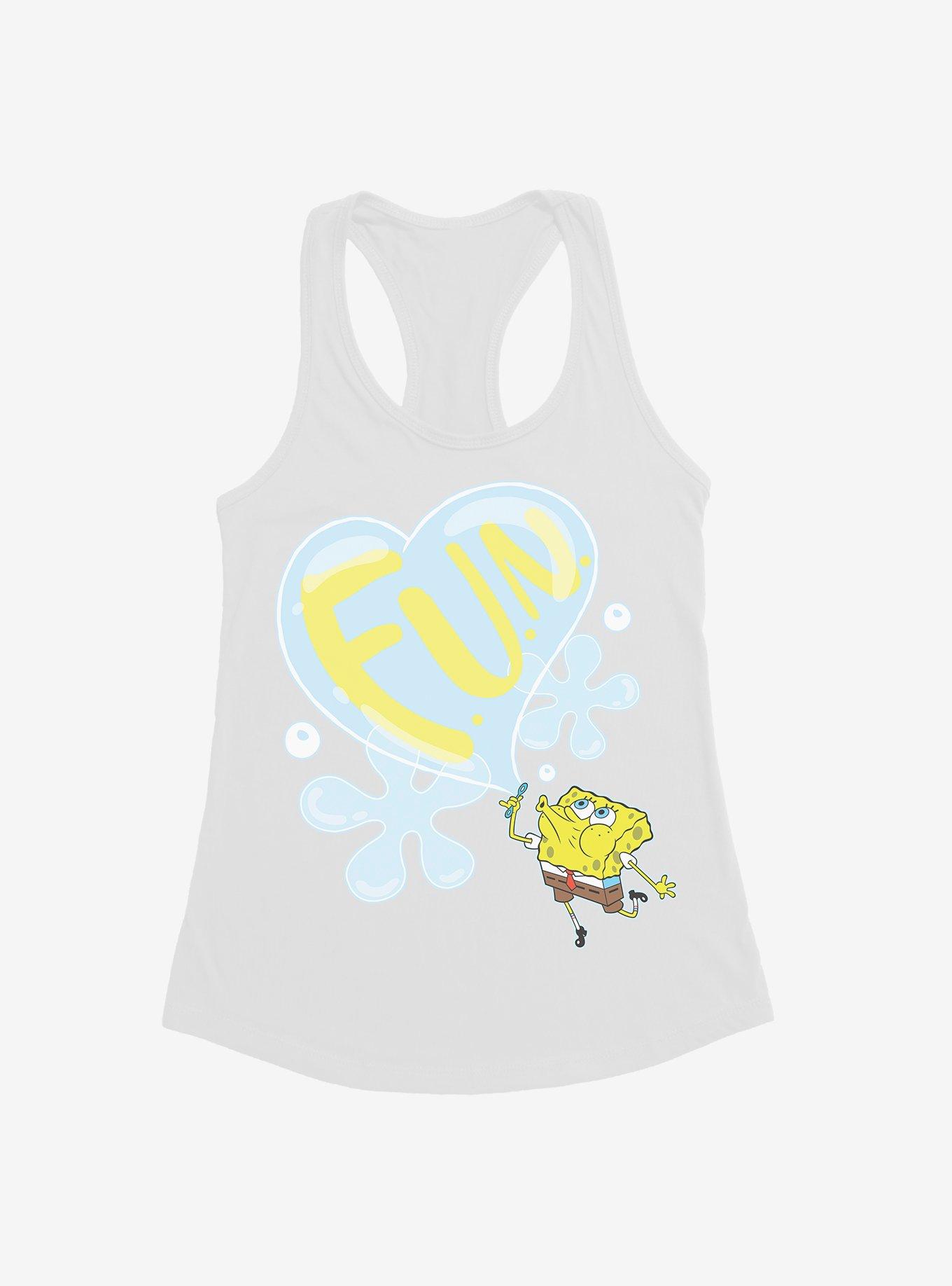 SpongeBob SquarePants Fun Bubble Girls Tank, WHITE, hi-res