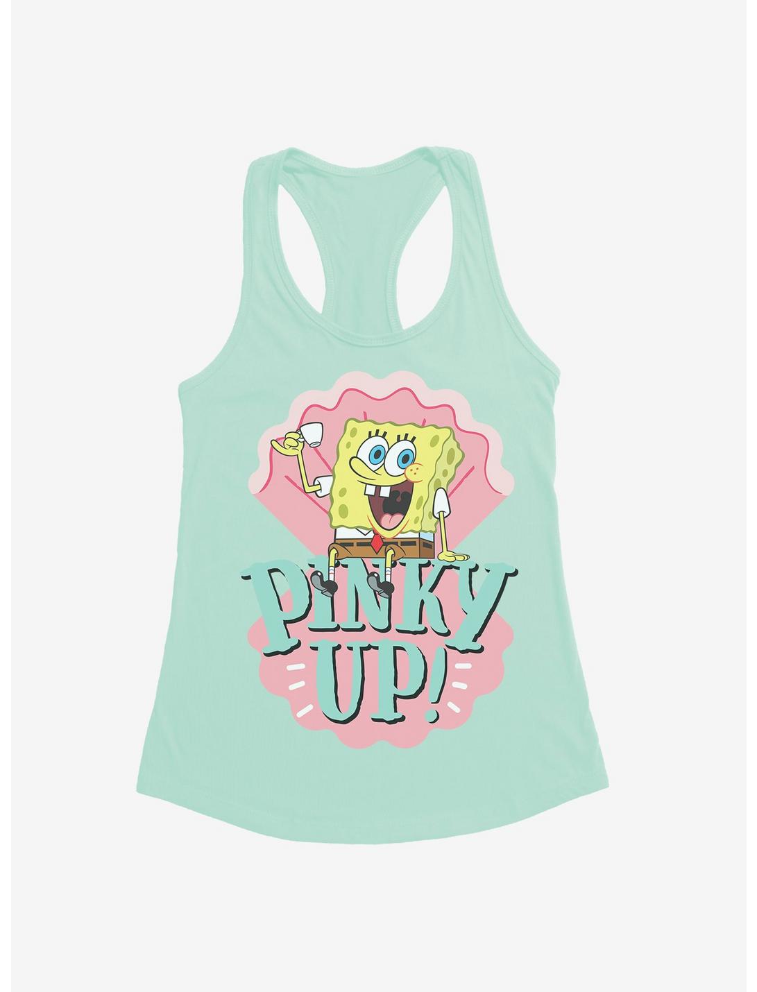 SpongeBob SquarePants Pinky Up Girls Tank, , hi-res