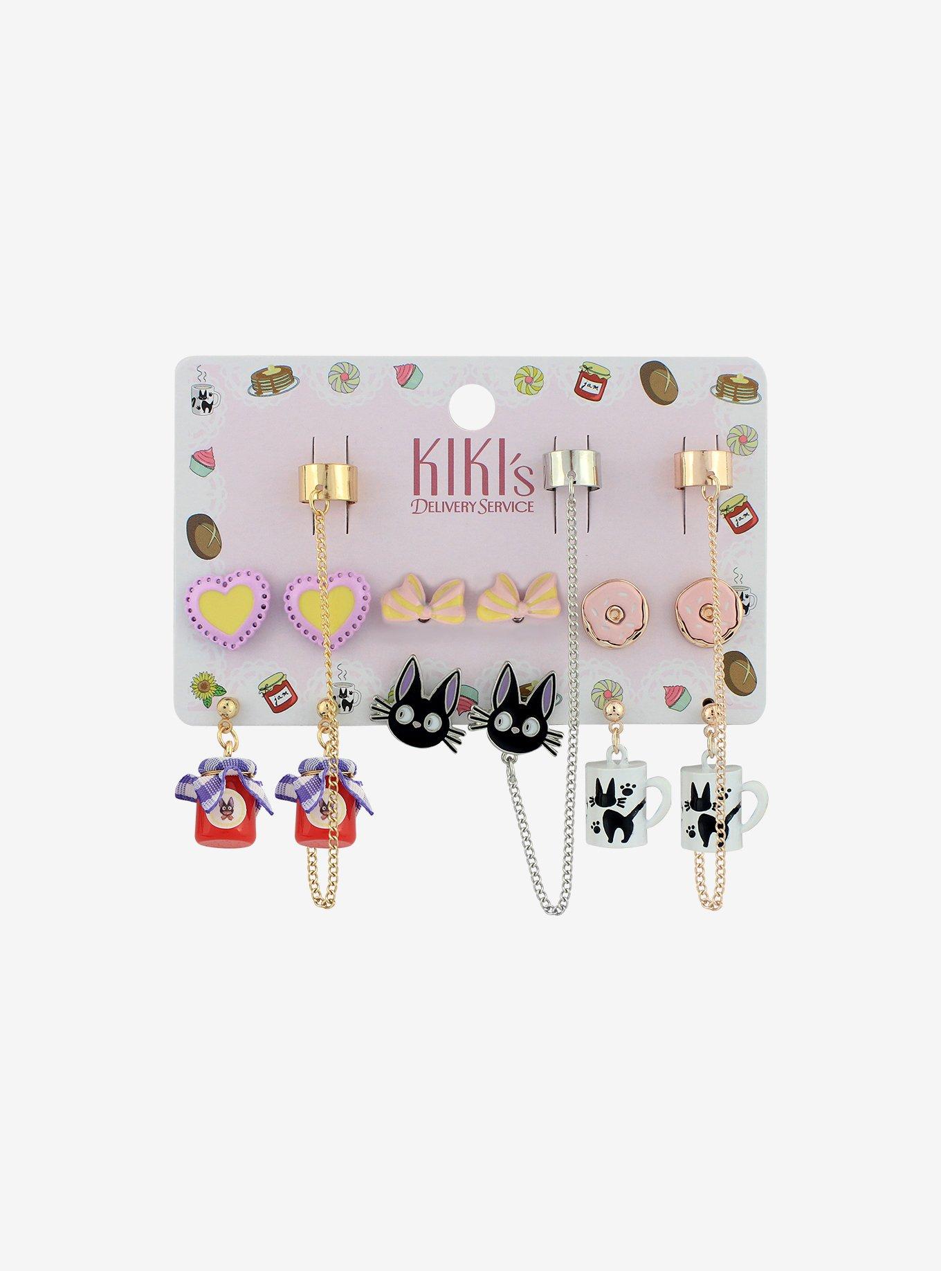 Studio Ghibli Kiki's Delivery Service Mismatch Earring Set, , hi-res