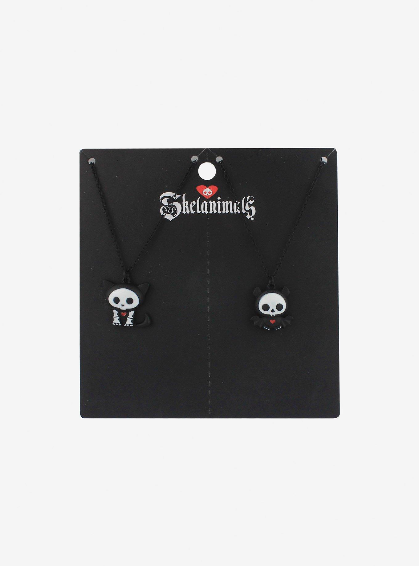 Skelanimals Kit & Diego Best Friend Necklace Set, , hi-res