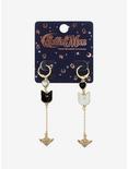 Sailor Moon Luna & Artemis Dainty Hoop Earrings, , hi-res