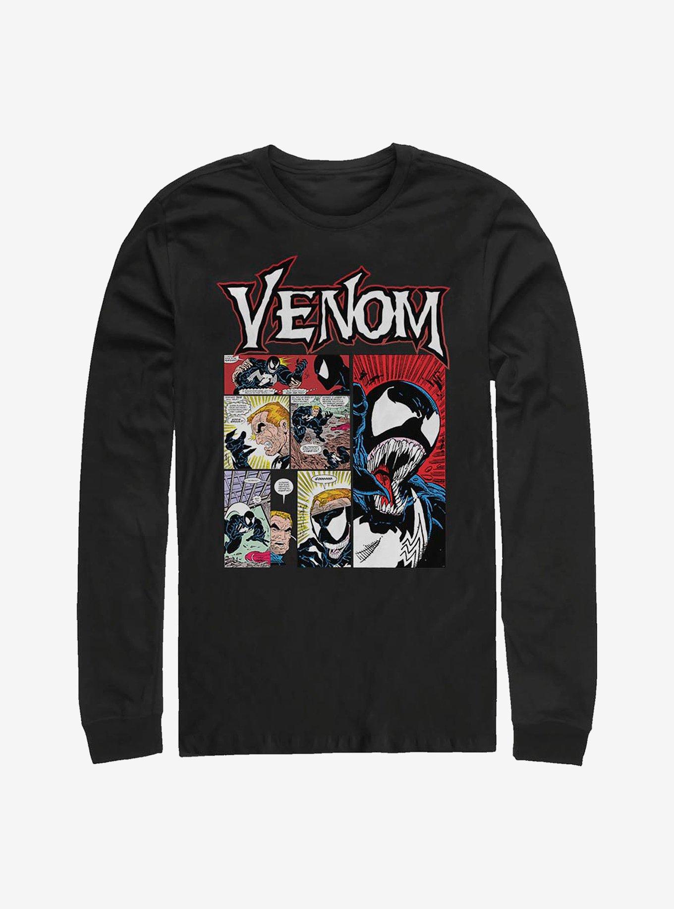 Marvel Venom: Let There Be Carnage Whom The Bell Tolls Long-Sleeve T-Shirt, BLACK, hi-res