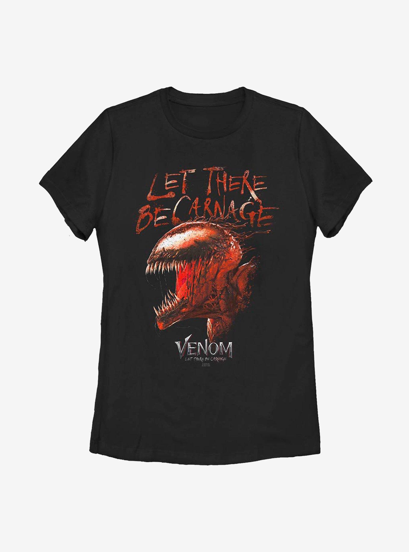 Marvel Venom: Let There Be Carnage A Red Carnage Womens T-Shirt, BLACK, hi-res