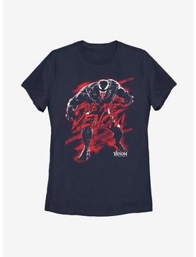 Marvel Venom: Let There Be Carnage Sprawl Crawler Womens T-Shirt, NAVY, hi-res