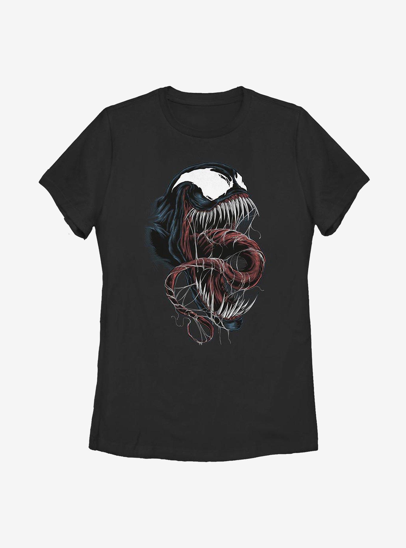 Marvel Venom: Let There Be Carnage Venom Womens T-Shirt, BLACK, hi-res