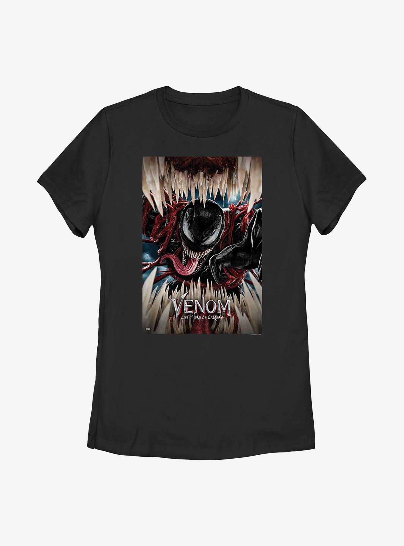 Marvel Venom: Let There Be Carnage Poster Womens T-Shirt, , hi-res