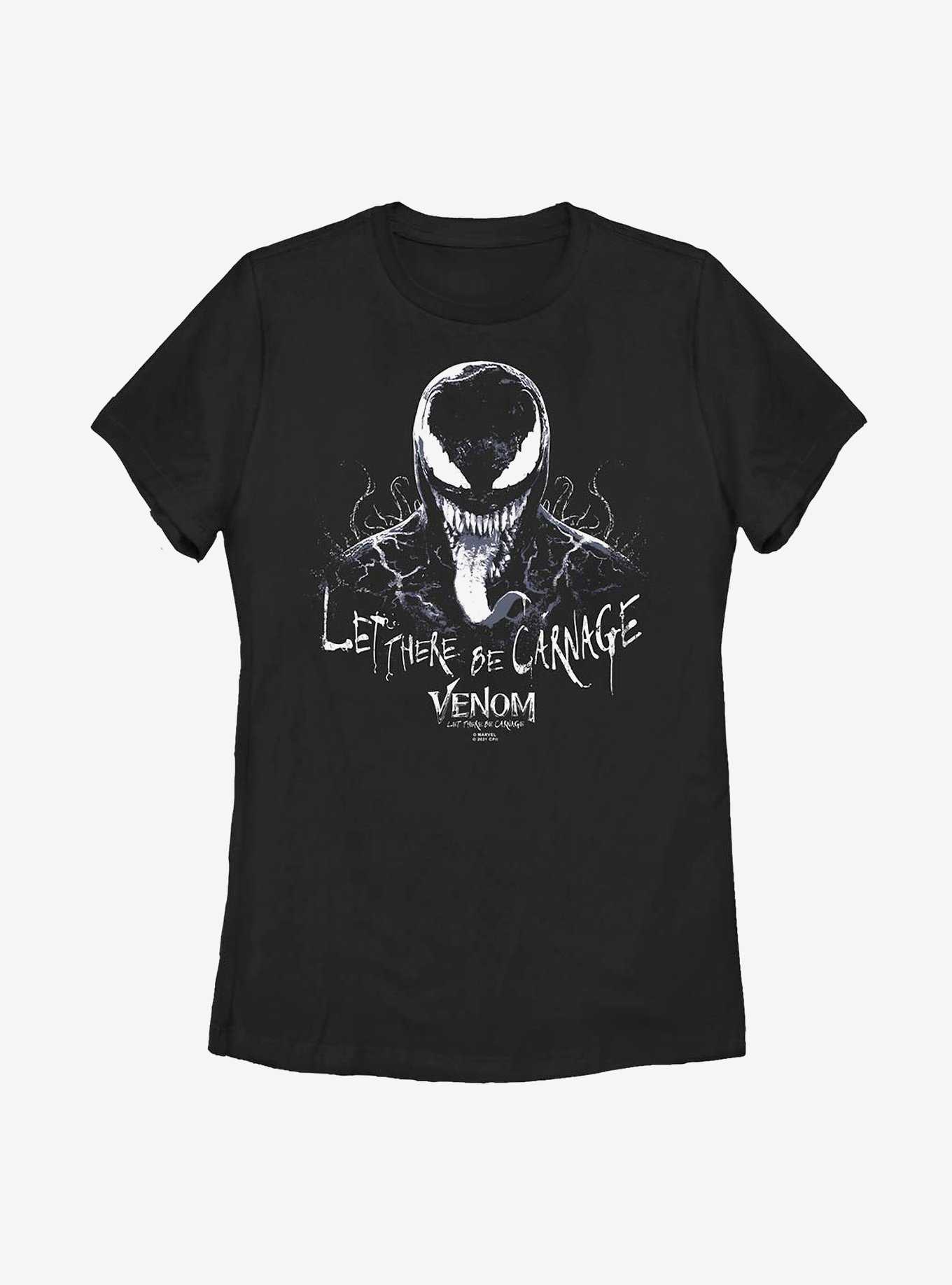 Marvel Venom: Let There Be Carnage Venom Lines Womens T-Shirt, , hi-res