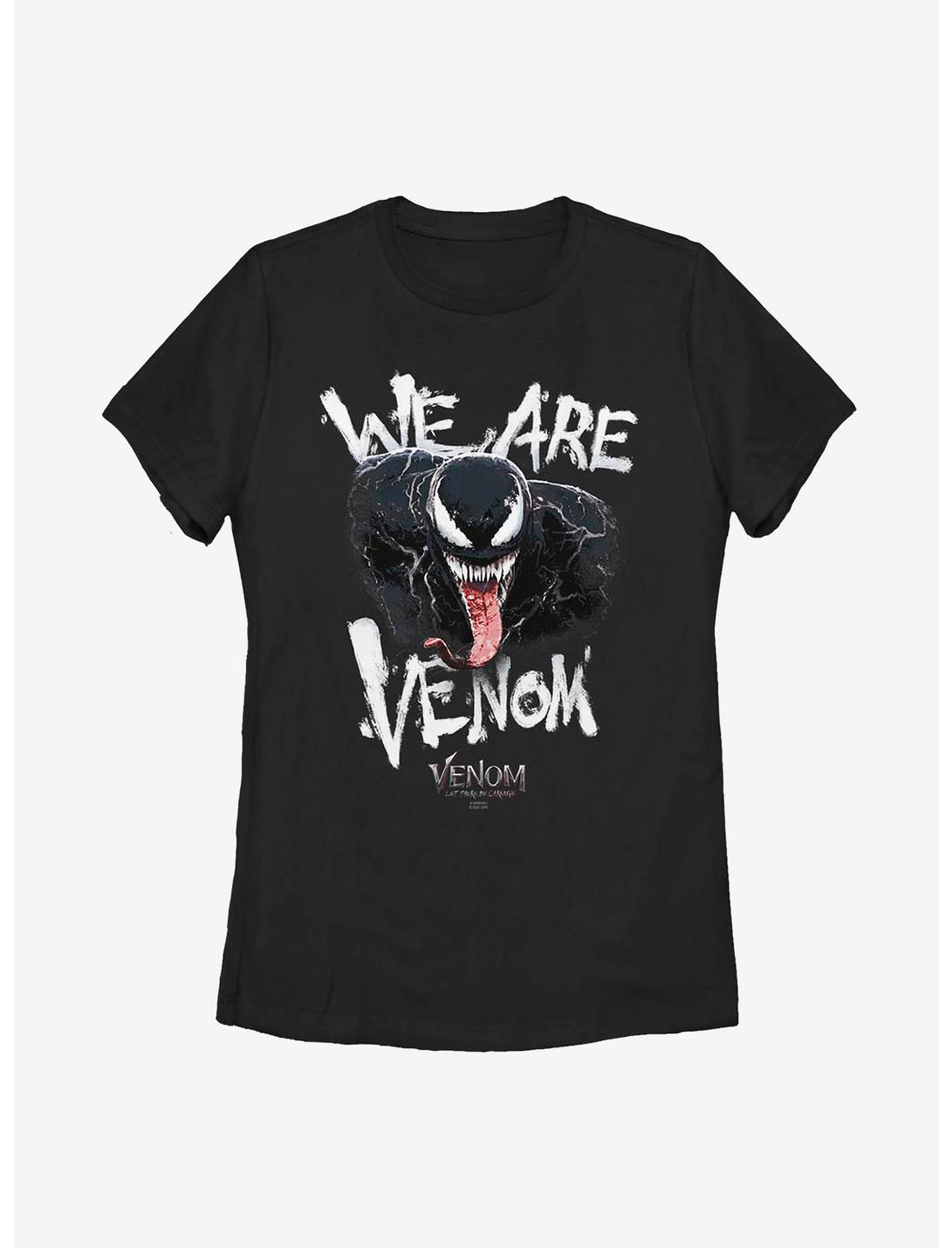 Marvel Venom: Let There Be Carnage We Are Hungry Womens T-Shirt, BLACK, hi-res