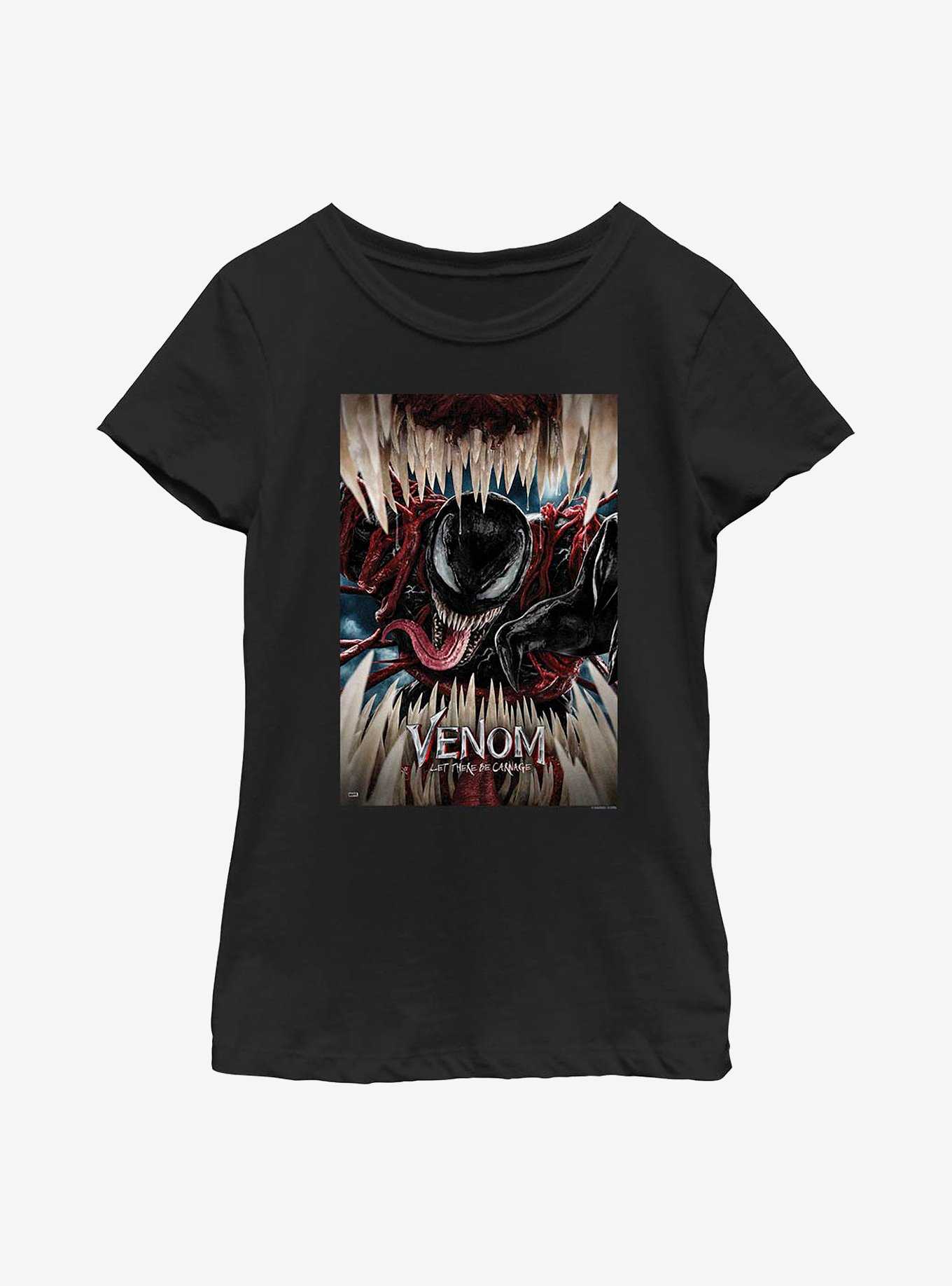 Marvel Venom: Let There Be Carnage Poster Youth Girls T-Shirt, , hi-res