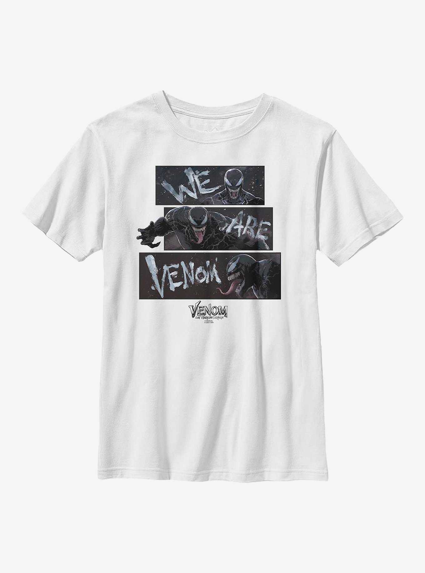 Marvel Venom: Let There Be Carnage Comic Panels Youth T-Shirt, , hi-res