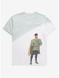 Disney Princess and the Frog Prince Naveen Dip-Dye T-Shirt - BoxLunch Exclusive, STRIPED TIE DYE, hi-res