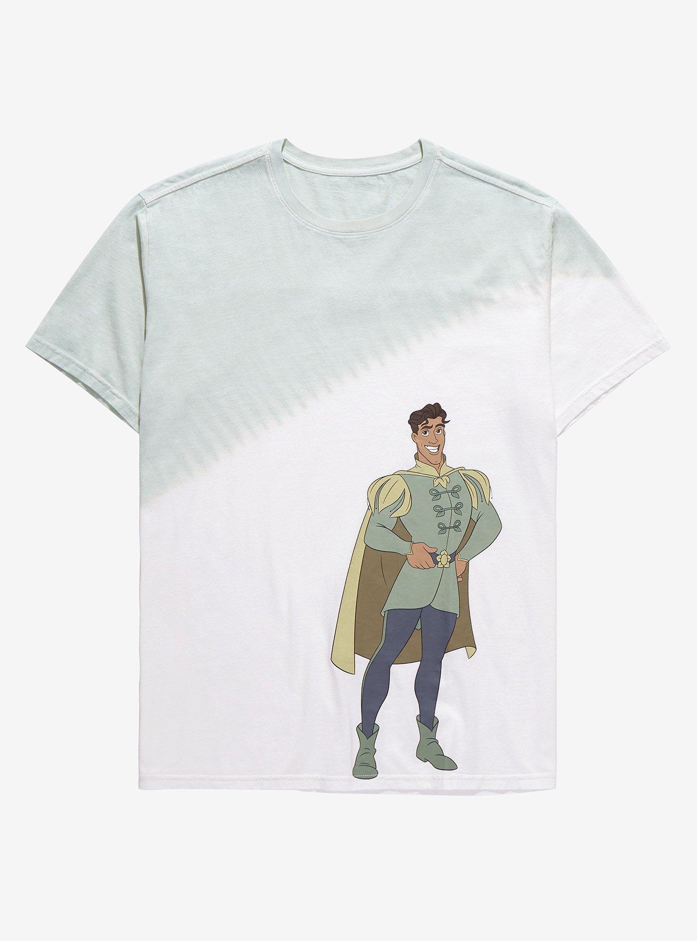 Disney Princess and the Frog Prince Naveen Dip-Dye T-Shirt - BoxLunch Exclusive, STRIPED TIE DYE, hi-res