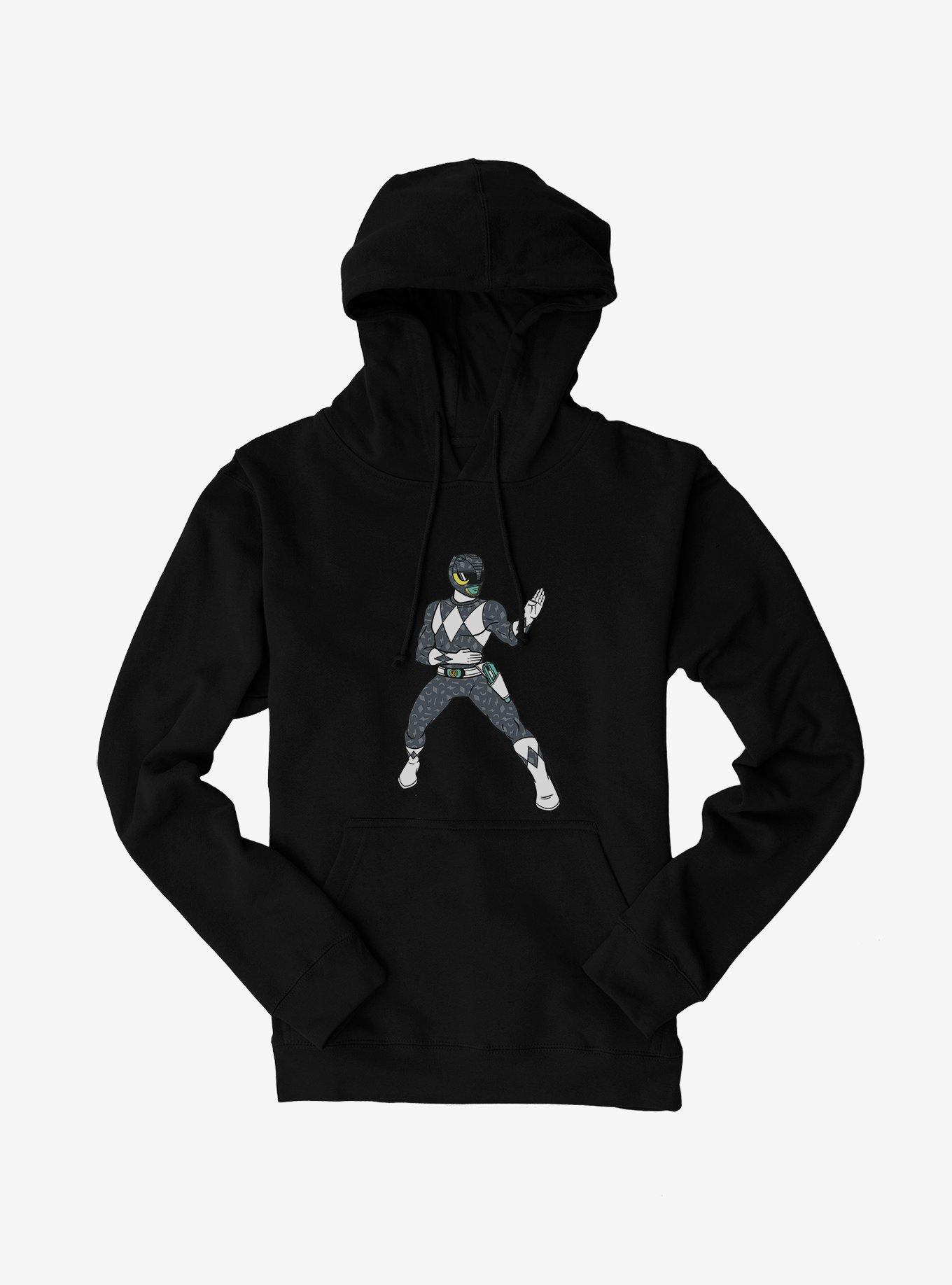 Mighty Morphin Power Rangers Black Ranger Chop Move Hoodie, , hi-res