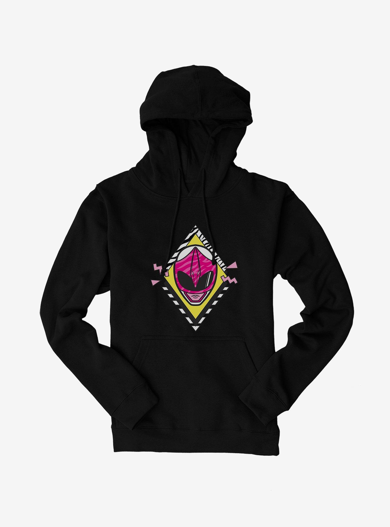 Mighty Morphin Power Rangers Pink Ranger Mask Hoodie, , hi-res