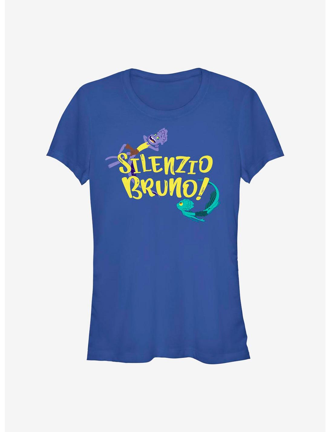 Disney Pixar Luca Silenzio Bruno Characters Girls T-Shirt, ROYAL, hi-res