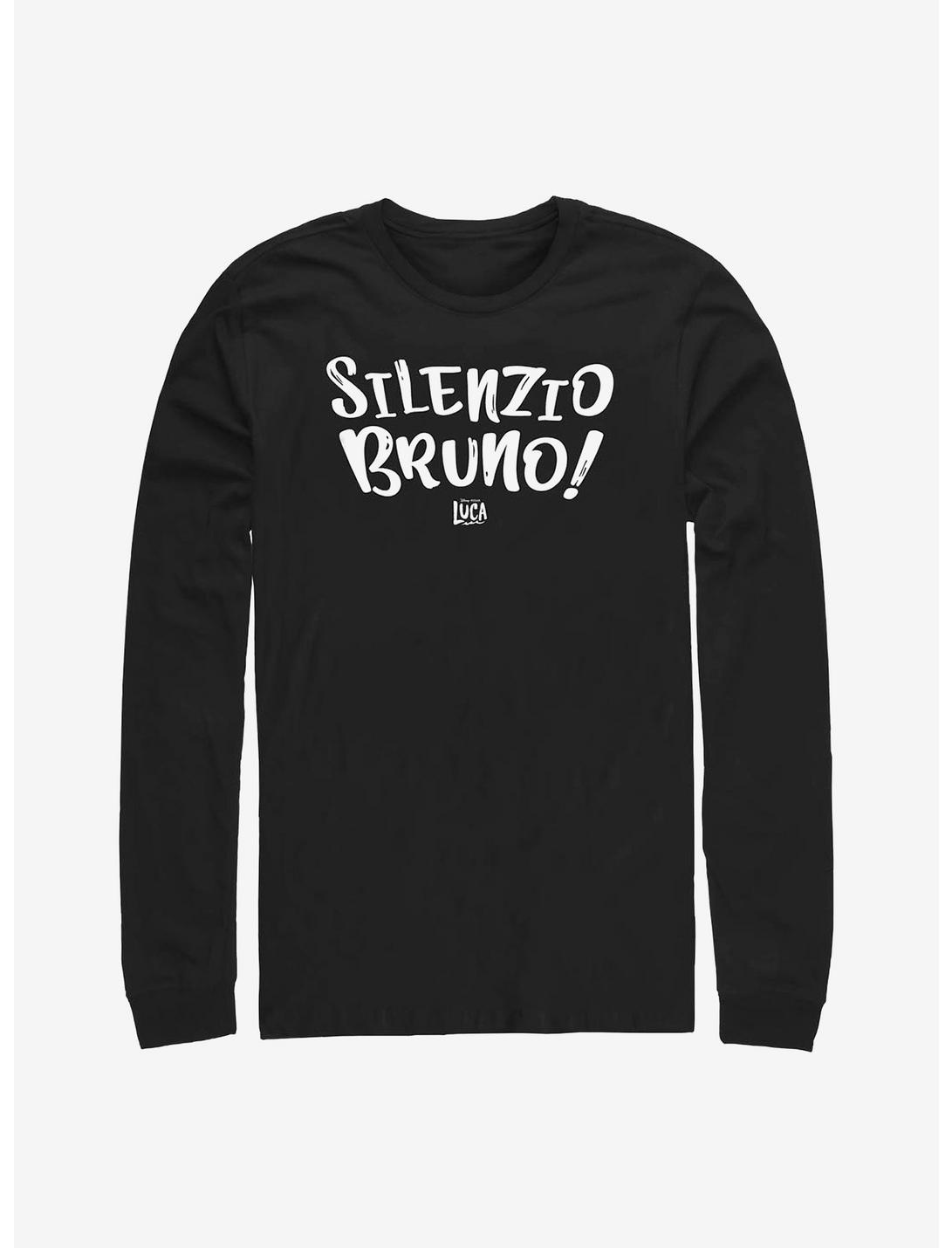 Disney Pixar Luca Silenzio Bruno Long-Sleeve T-Shirt, BLACK, hi-res
