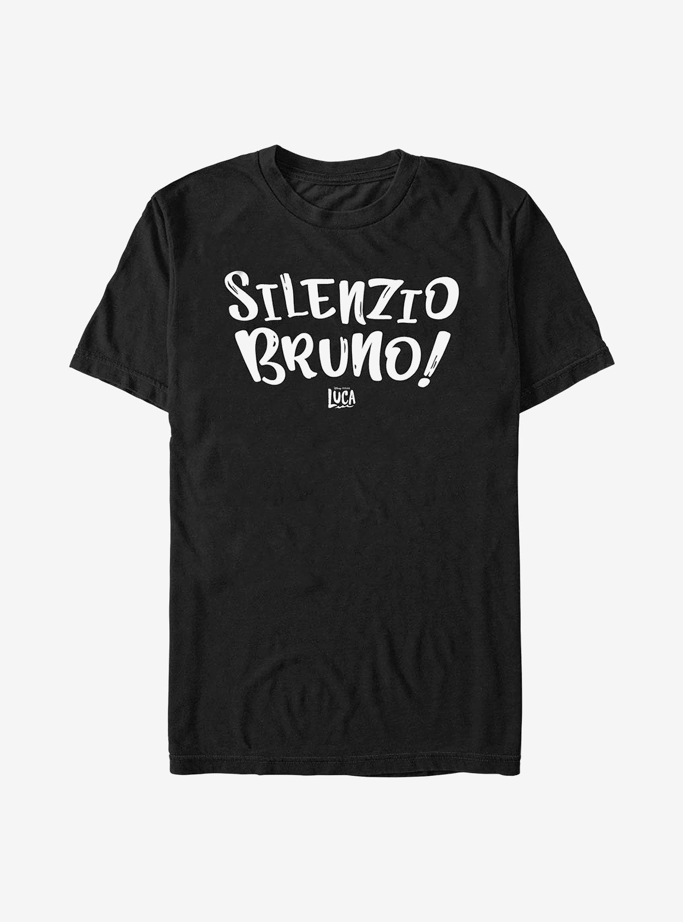 Disney Pixar Luca Silenzio Bruno T-Shirt, BLACK, hi-res