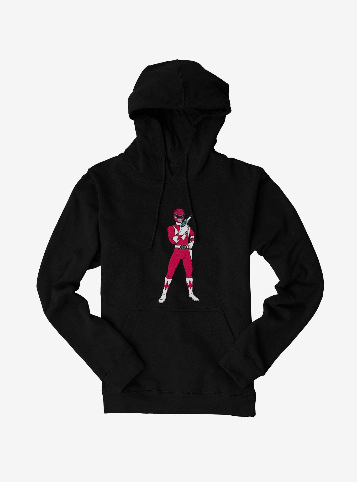 Mighty Morphin Power Rangers Red Ranger Ready Aim Hoodie, , hi-res