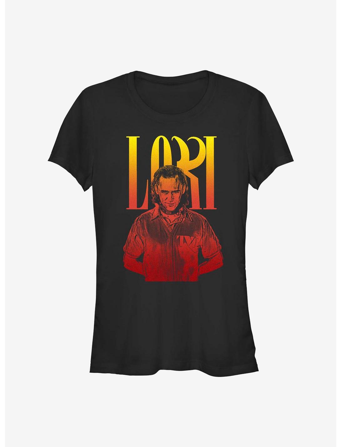 Marvel Loki Fierce Pose Girls T-Shirt, BLACK, hi-res