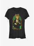 Marvel Loki Liar Girls T-Shirt, BLACK, hi-res