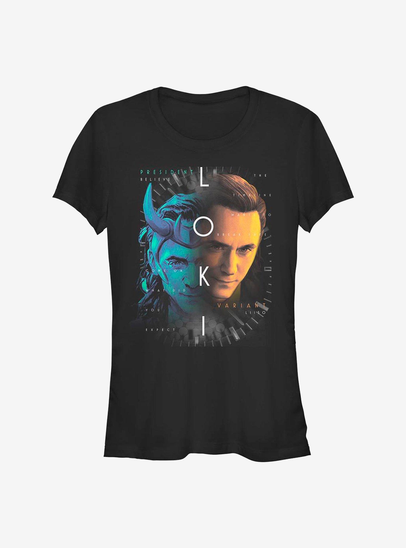 Marvel Loki Choices Girls T-Shirt, BLACK, hi-res