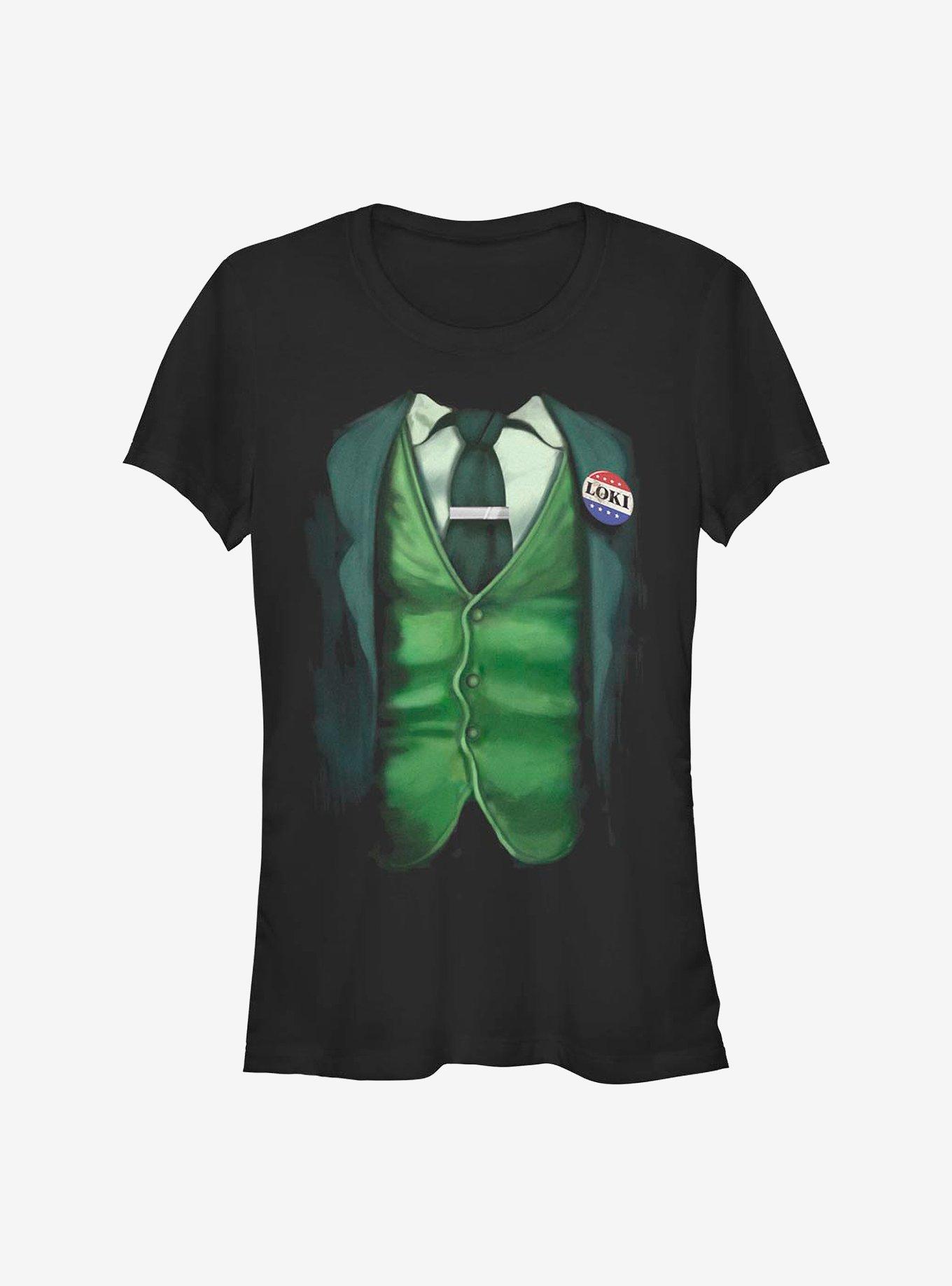 Marvel Loki Costume Girls T-Shirt