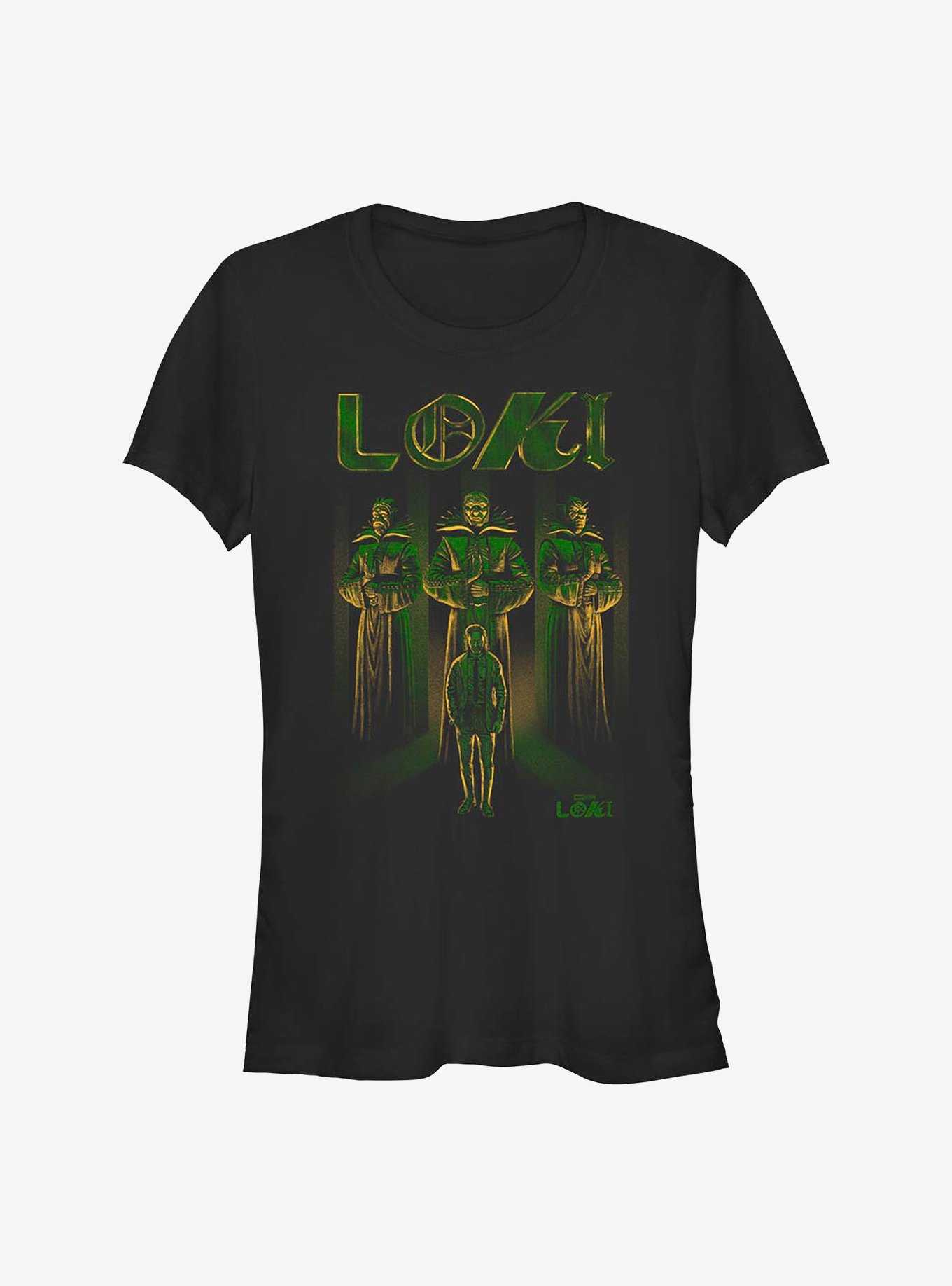 Marvel Loki Statues Girls T-Shirt, , hi-res