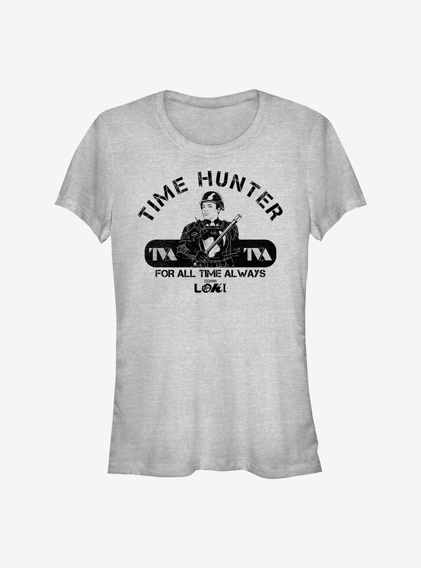 Marvel Loki Time Hunter B-15 Girls T-Shirt, ATH HTR, hi-res